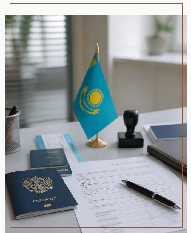 Оформление визы в Казахстан для поездки и работы в Куйбышеве