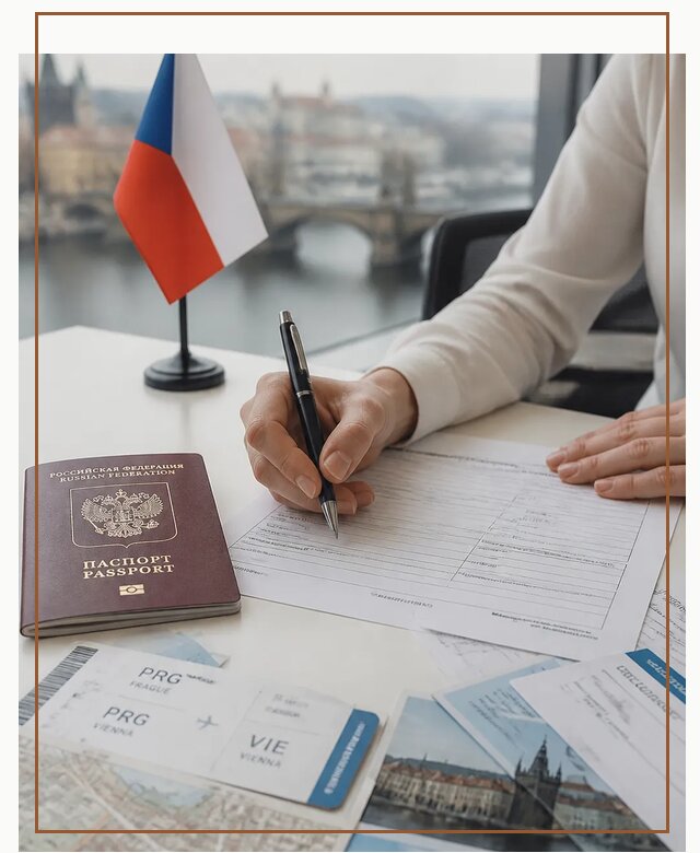 Оформление визы в Чехию под ключ для поездки в Куйбышеве